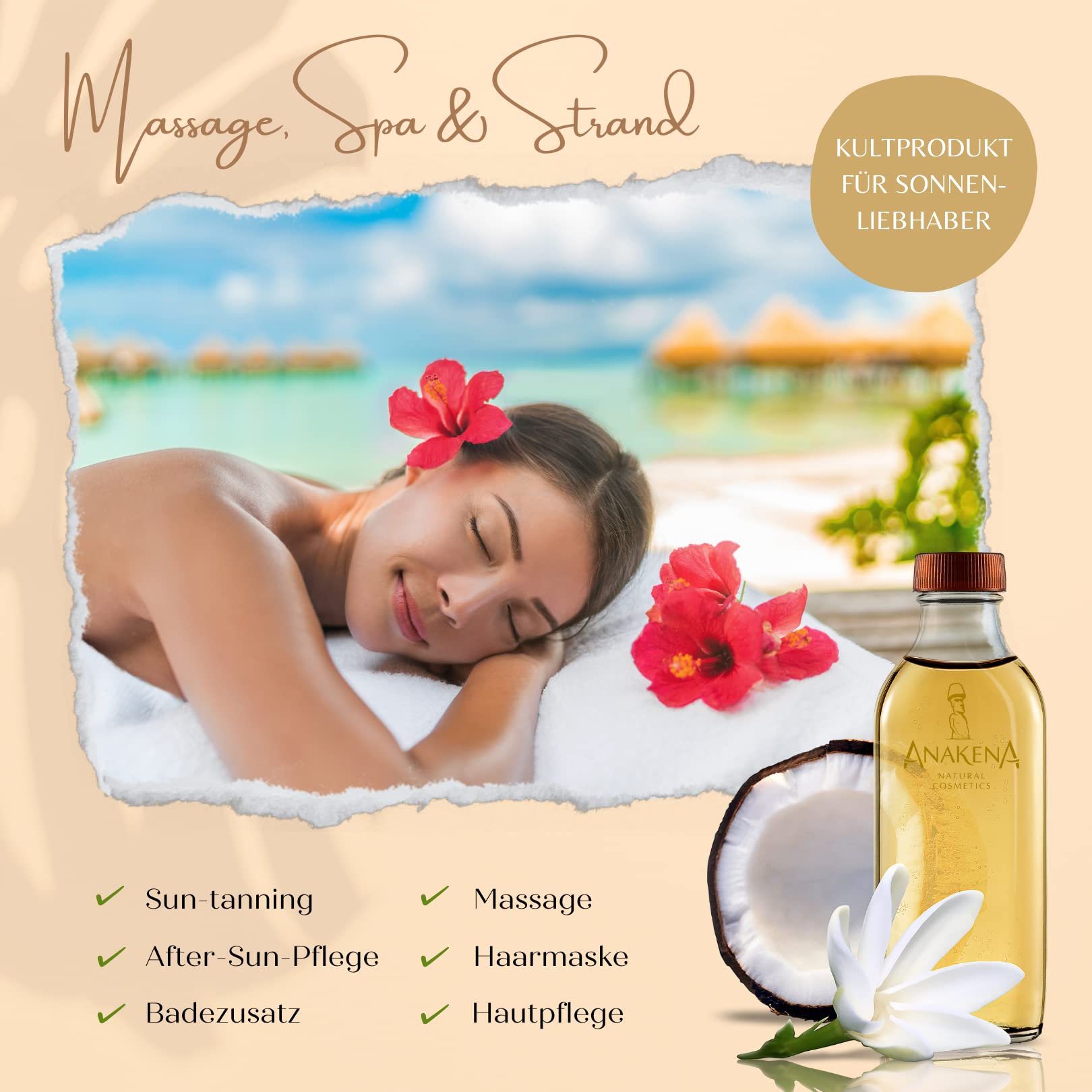 MONOI DE TAHITI ANAKENA, 100 ml (Pack of 1) - Image 3