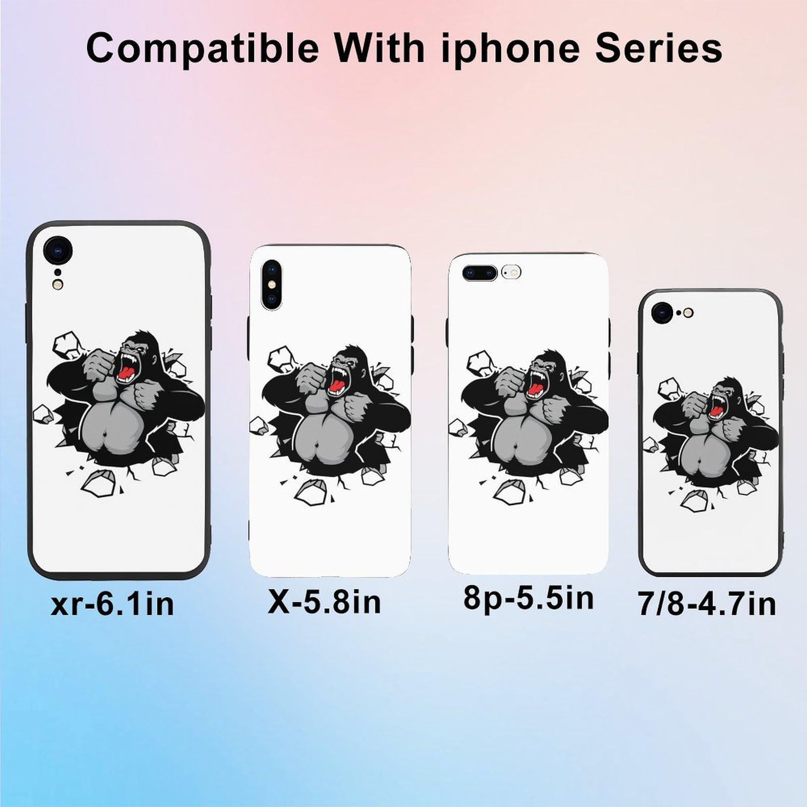 Amazon.co.jp: iPhone 14 Pro Max ケース ゴリラ柄 おもしろ iPhone 14