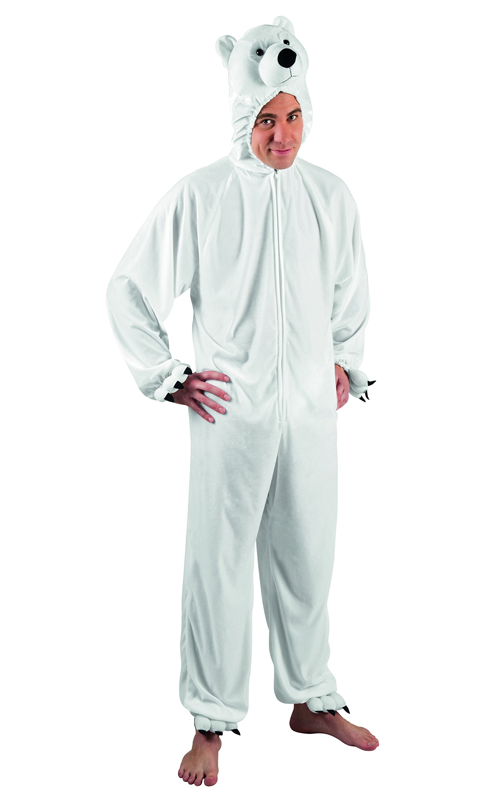 Boland Adult Plush Polar Bear Costume