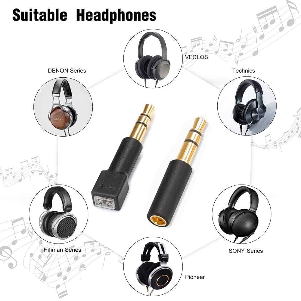 Amazon.com: okcsc MMCX Adapter Female to 3.5mm Male Work for