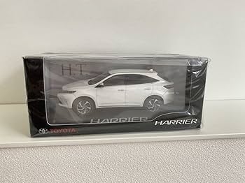 Amazon | トヨタ ハリアーミニカー 1/30 ホワイトパールクリスタル