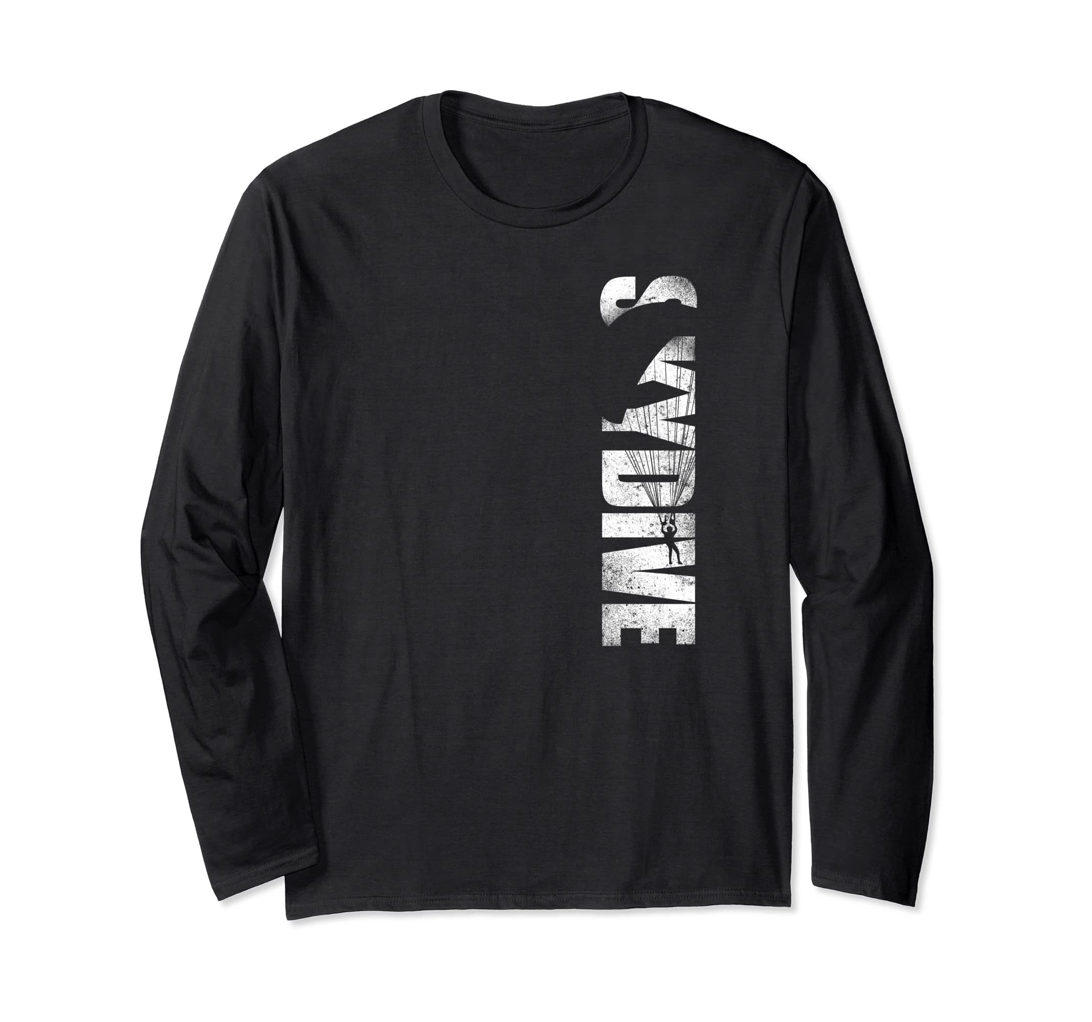 Skydiver Skydive HD0Skydiving Skydive Vintage Long Sleeve T-Shirt