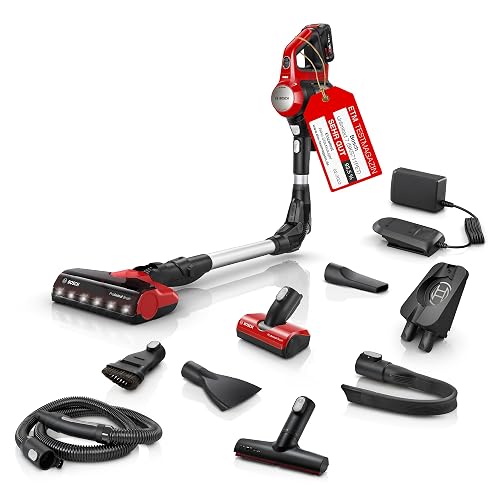 Bosch Unlimited 7 ProAnimal BKS711PET Akku-Staubsauger mit ProAnimal-Düse und XXL-Zubehör