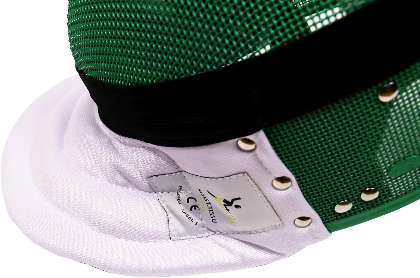 LEONARK Máscara de espada de esgrima Hema casco CE 350N certificado nacional máscara con bolsa