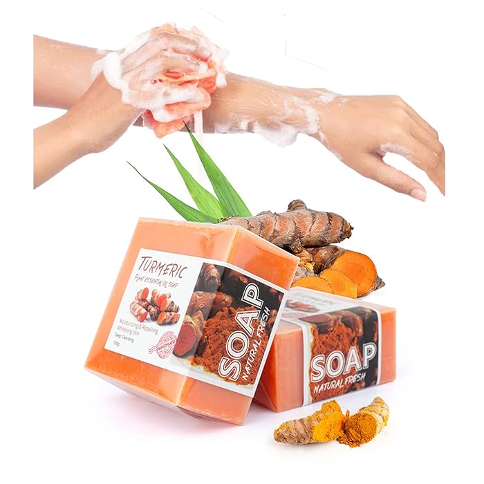 Buy Lymphatic Detox Organic Ginger Soap, Tumeric and Ginger Soap