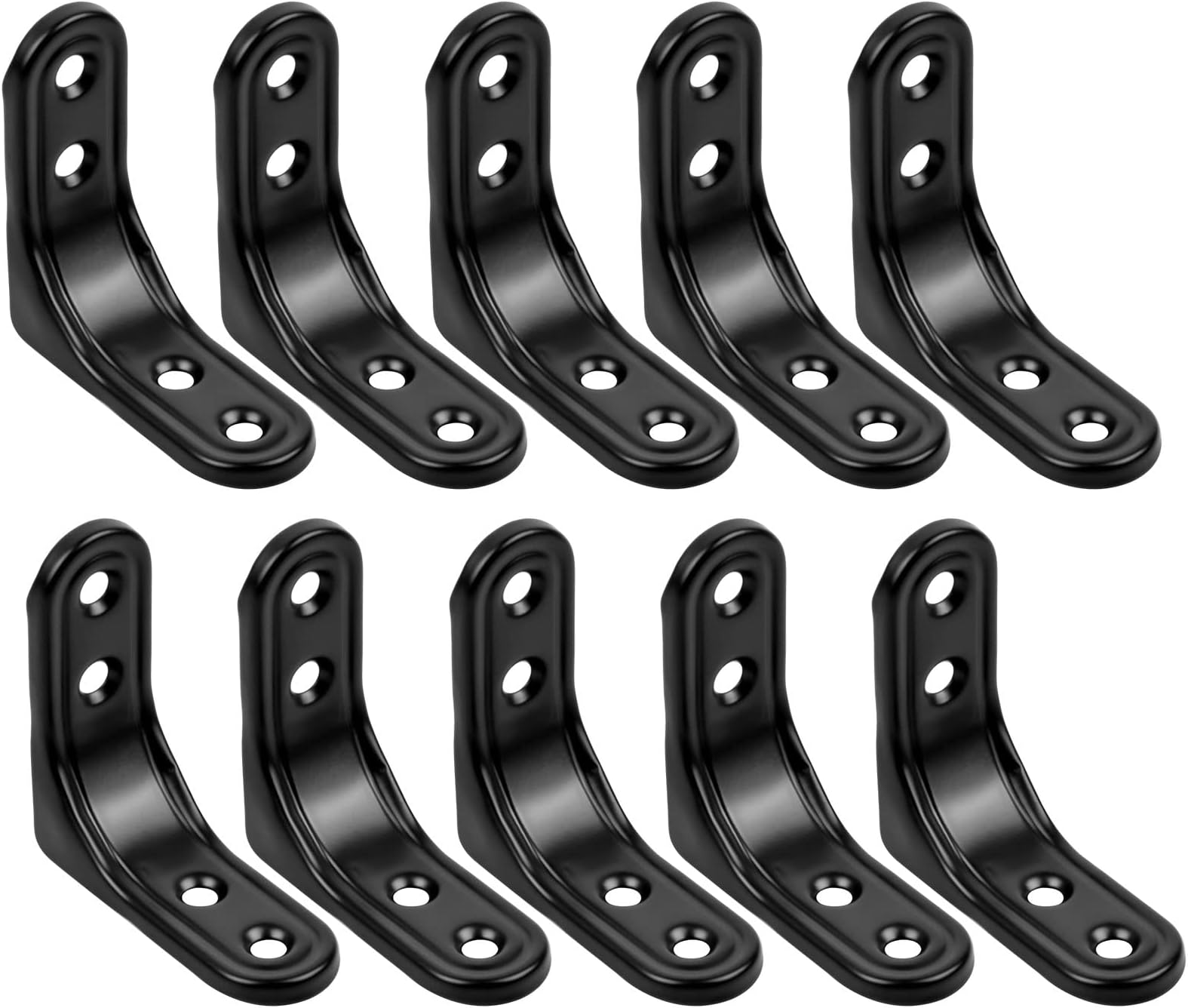 8 Stück Regalhalterung,150mm Schwerlastwinkel,Regalwinkel Metall