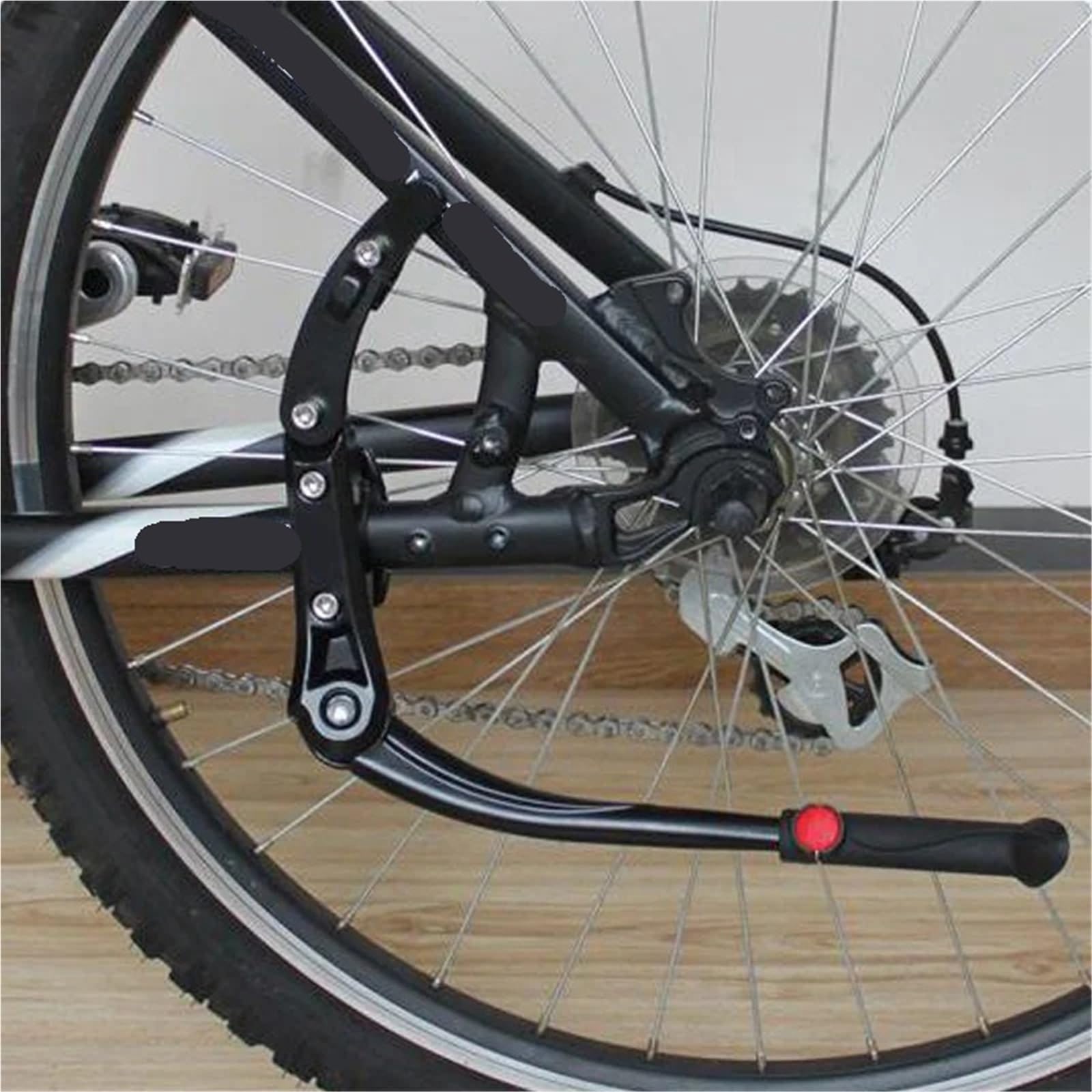 Caballete De Bicicleta Soporte Universal for Bicicleta, Soporte Ajustable for de montaña y Carretera, Lateral for aleación Aluminio