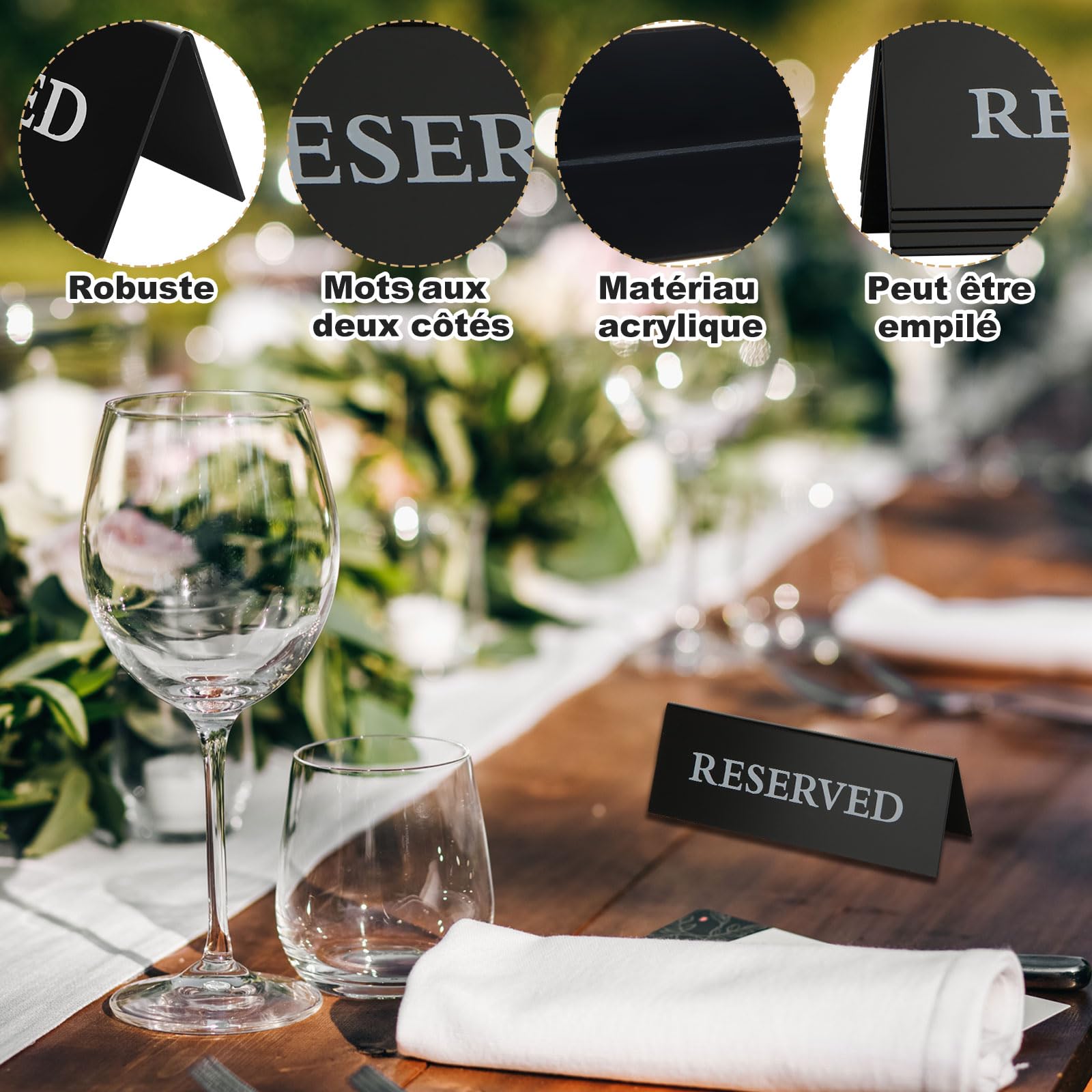 Gereserveerd Tafelbordje Acryl Gereserveerd Tafelkaarten Gastreservering Tafel Zitbord Zitreservering Gereserveerd Tafelbordje Acryl Gereserveerd Tafelkaarten Gastreservering Tafel Zitbord Zitreservering