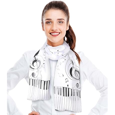 Piano Scarf: Embrace the Rhythm in Style