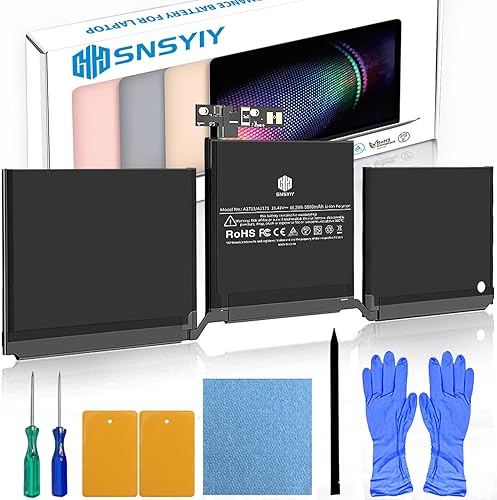 Miniatura 1 de SNSYIY MacBook Pro A1708 Batería A1713 de mayor capacidad para MacBook Pro de 13 pulgadas A1708 finales de 2016 mediados de 2017 A2171 Batería de