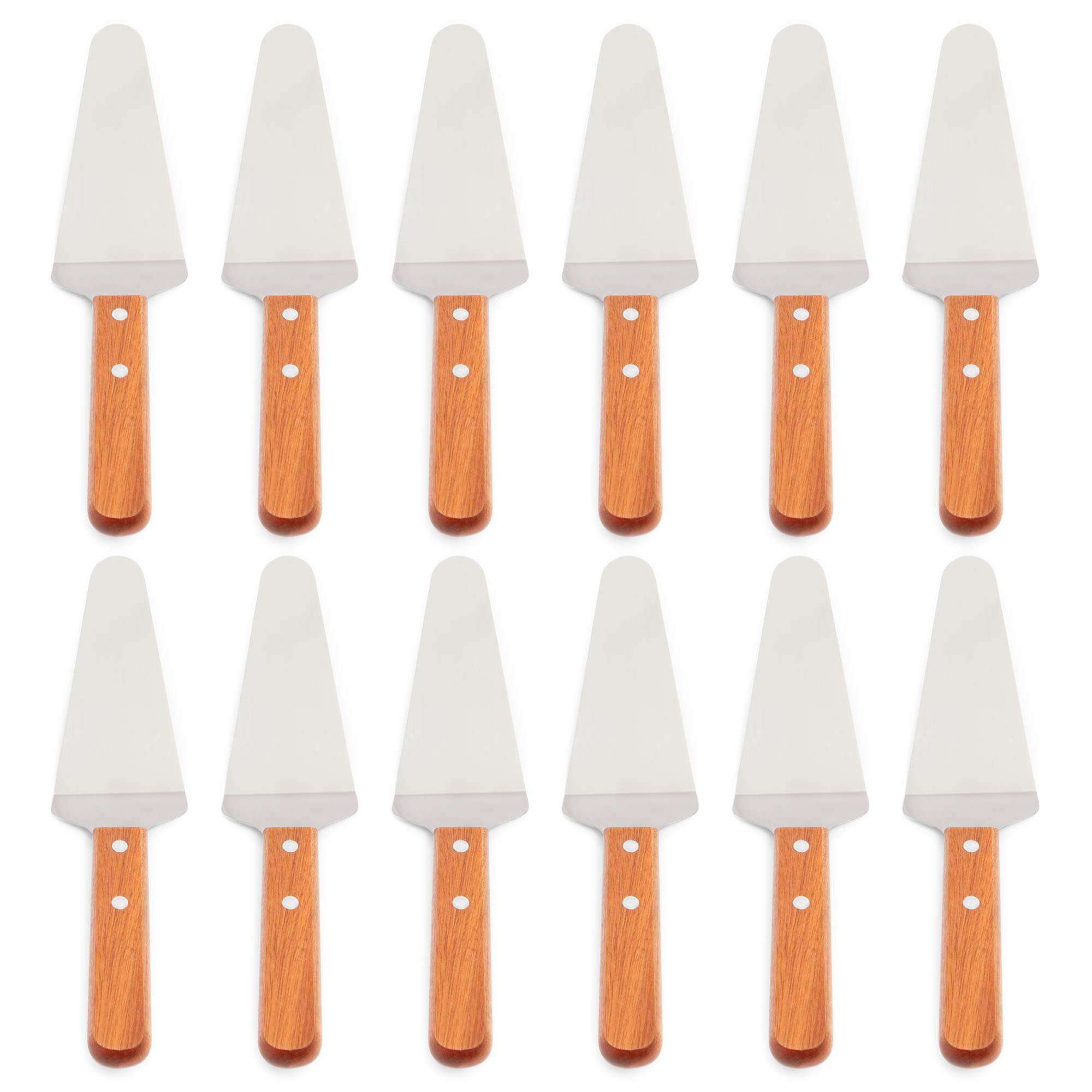 Stockroom PlusCake Servers, Pie Cutter Value Set (10 Inches, 12 Pack)