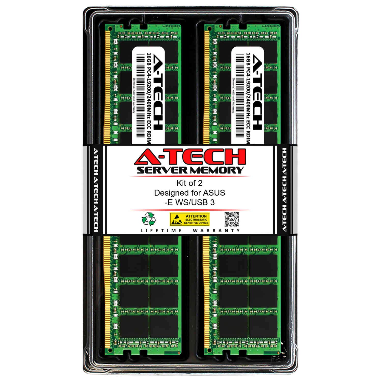 Amazon.co.jp: A-Tech 32GB (2X 16GB) RAM ASUS -E WS/USB 3用 | DDR4