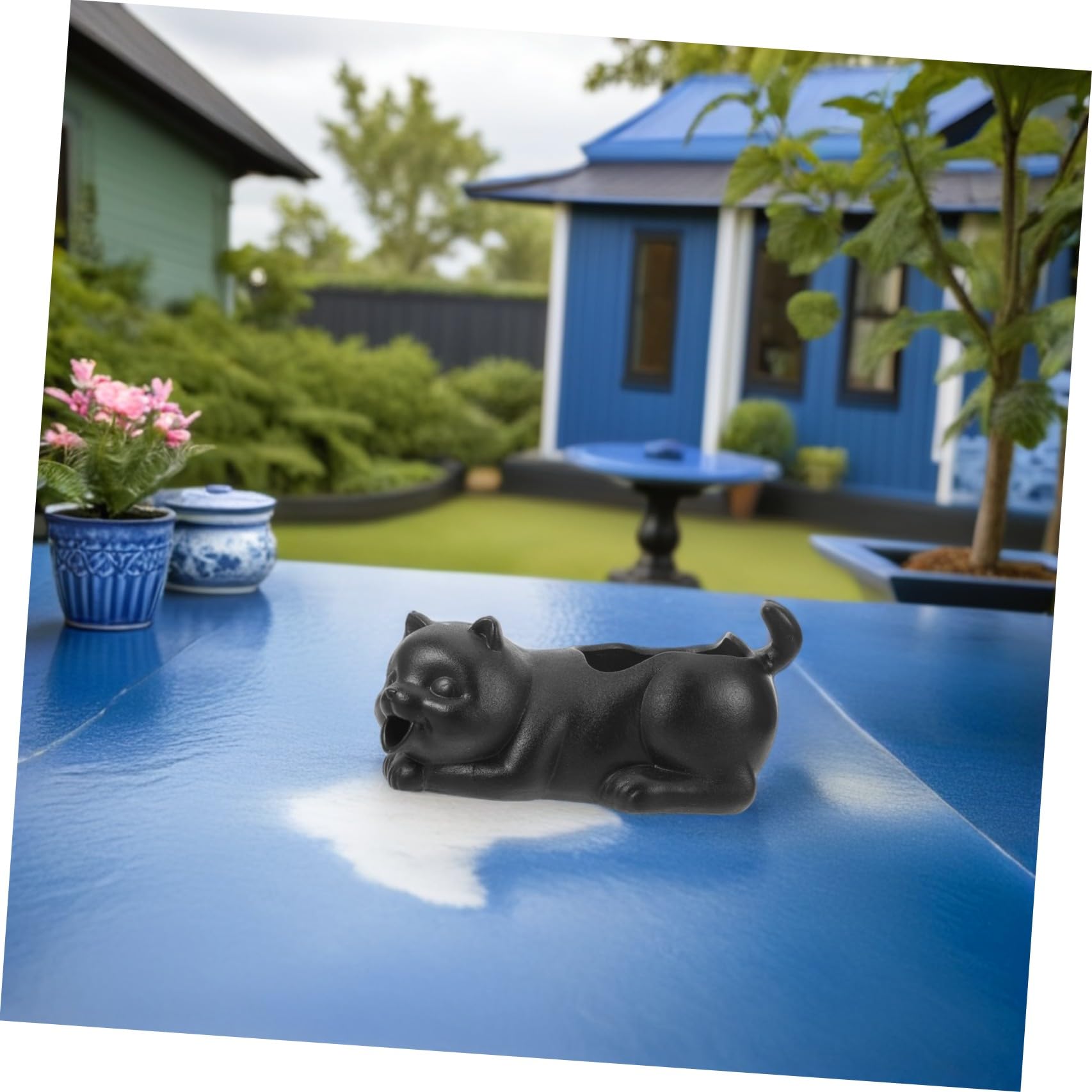 Toyvian Keramik Aquarium Dekoration Katzenbrunnen Wasser Diffusor für Süßwasseraquarien Gartenteich Sauerstoffanreicherung Aquarium Zubehör