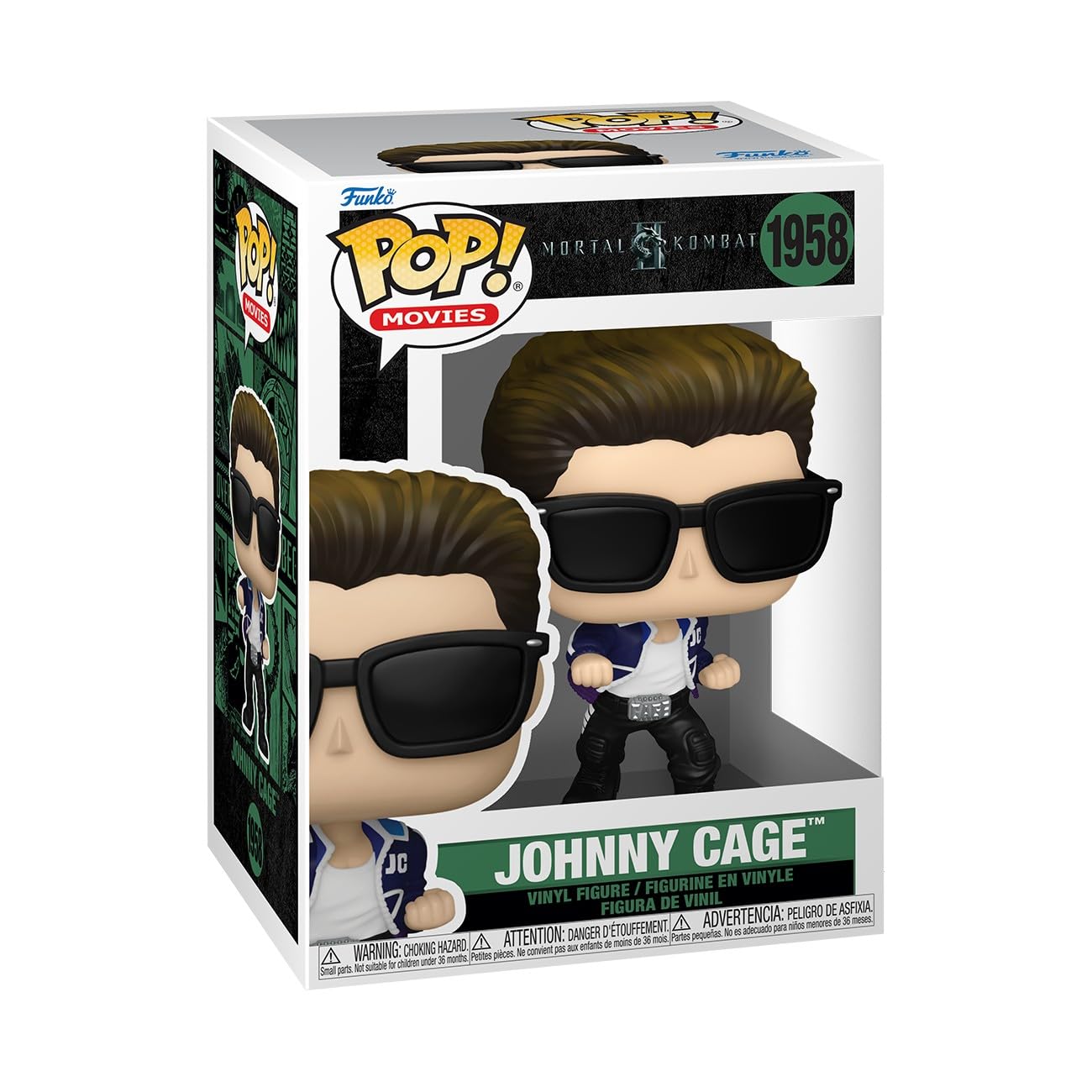 Funko Pop! Movies: Mortal Kombat 2 - Johnny Cage - Collectable