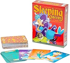 Sleeping Queens Fun Card Game for Kids and Families. Great for Kids aged 8+ and 2-5 Players, from Gamewright.