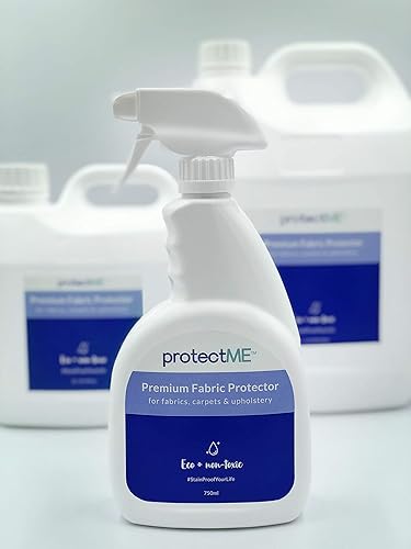 Miniatura 3 de protectME Protector de tela prémium y protector de manchas para zapatos de tapicería, no tóxico, a base de agua, protector no inflamable, 25.4 onzas