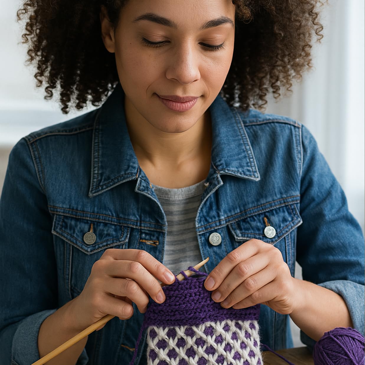 Modern Knits: 12 Stylish Projects―Hats, Scarves, Mitts and More image 4