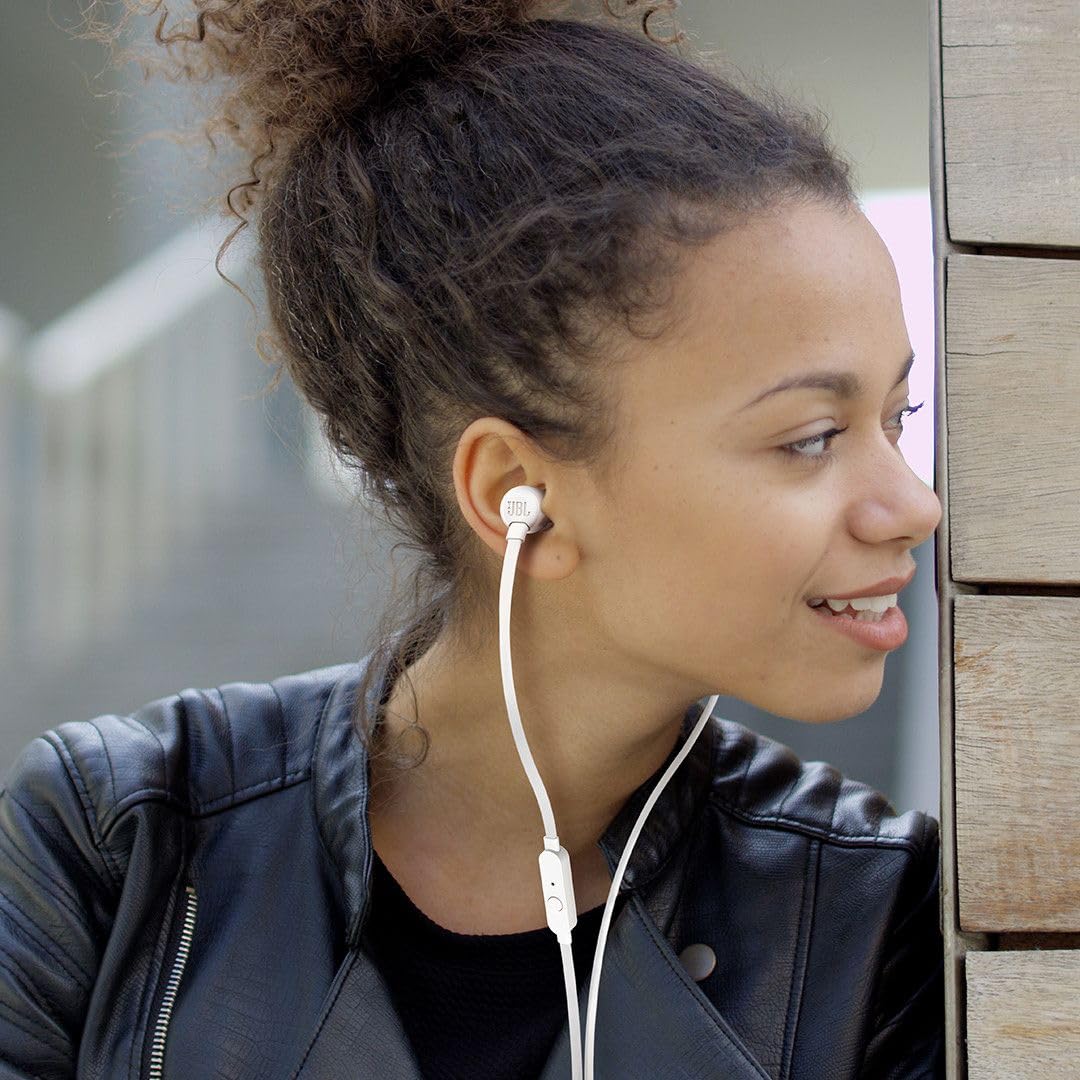 JBL T110 Intra-Auricolari con Comando e Microfono Universale, Blu - 3