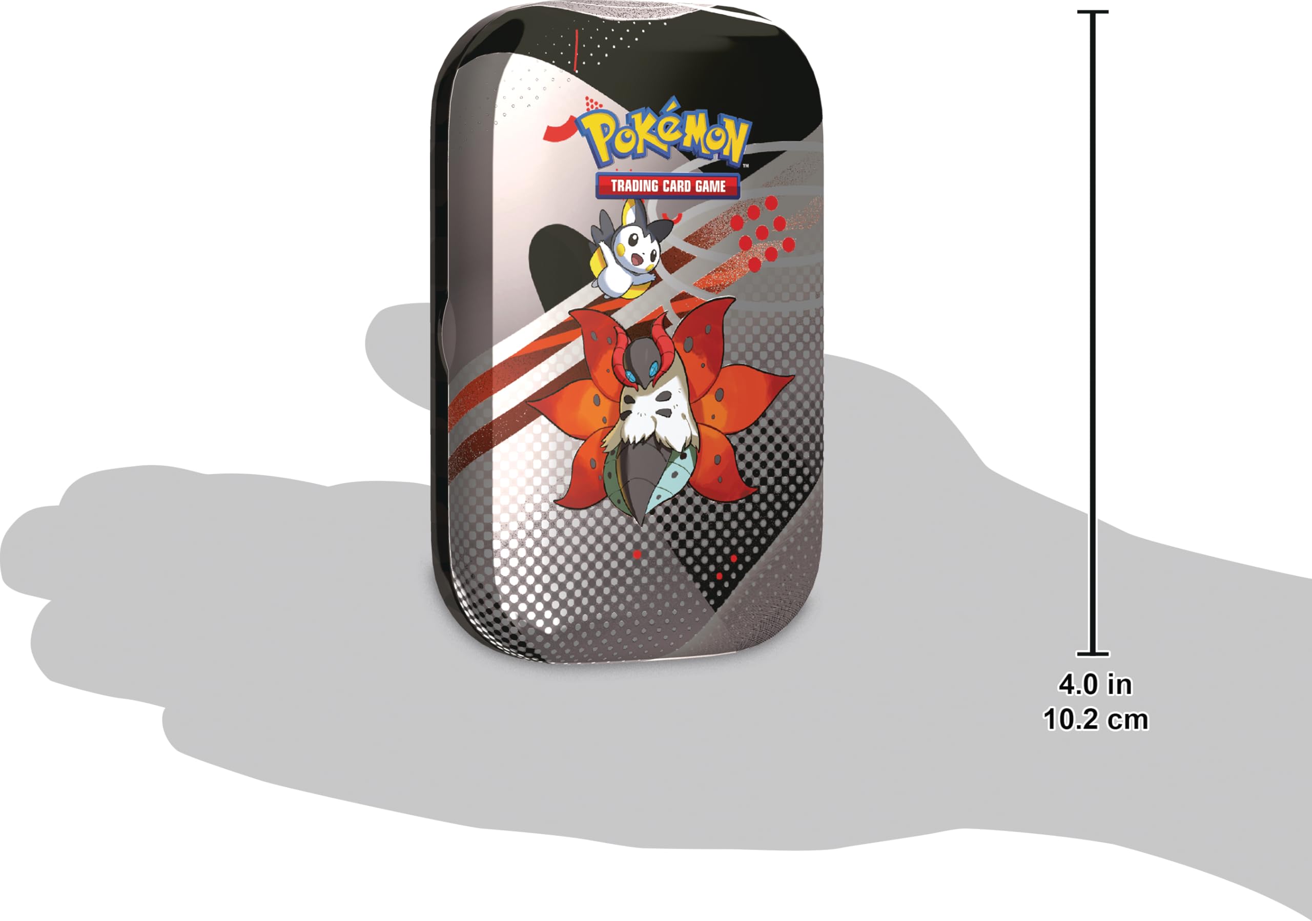 Pokémon-Sammelkartenspiel: Mini-Tin-Box Einall – Ramoth & Emolga (2 Boosterpacks & 1 Stickerkarte)