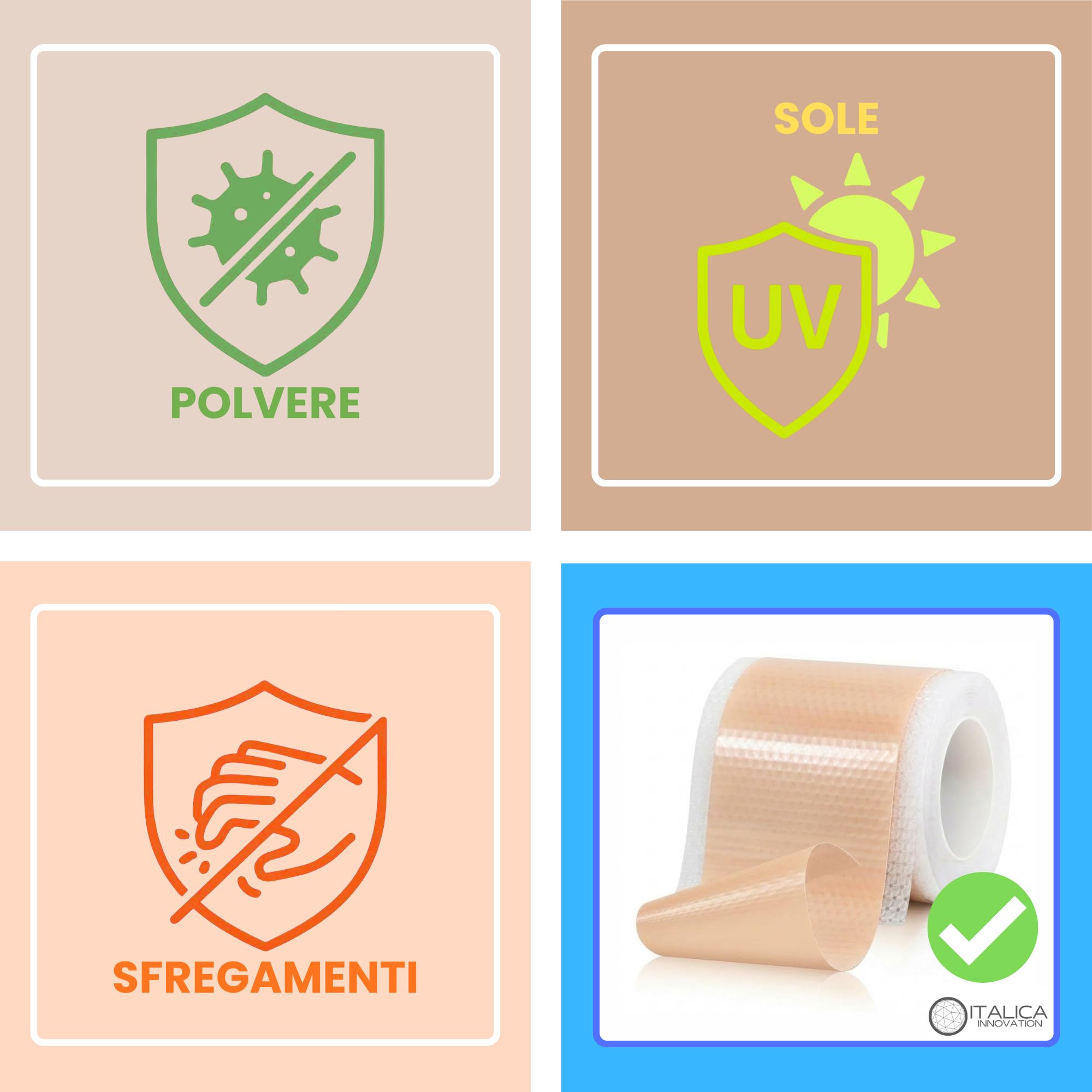 Cerotti in Silicone per Cicatrici, 4x300cm, Ipoallergenici e Riutilizzabili, Impermeabili Post Operatorio, per Cicatrici Chirurgiche, Cesareo, Acne e Cheloidi