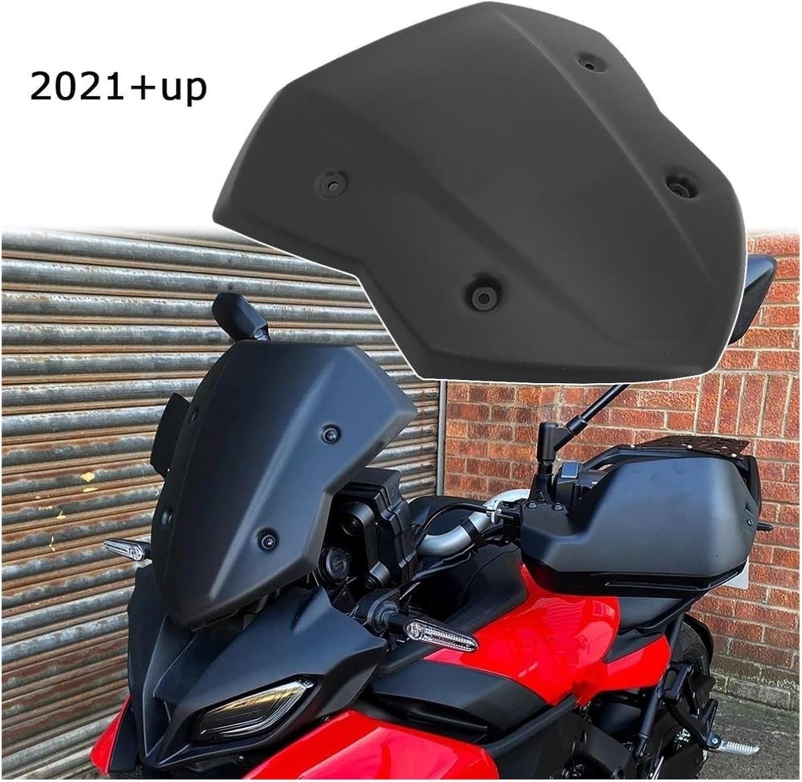 Deflettore antivento moto Deflettore per moto per MT-09 per tracer 9 per GT-9 2021 per MT