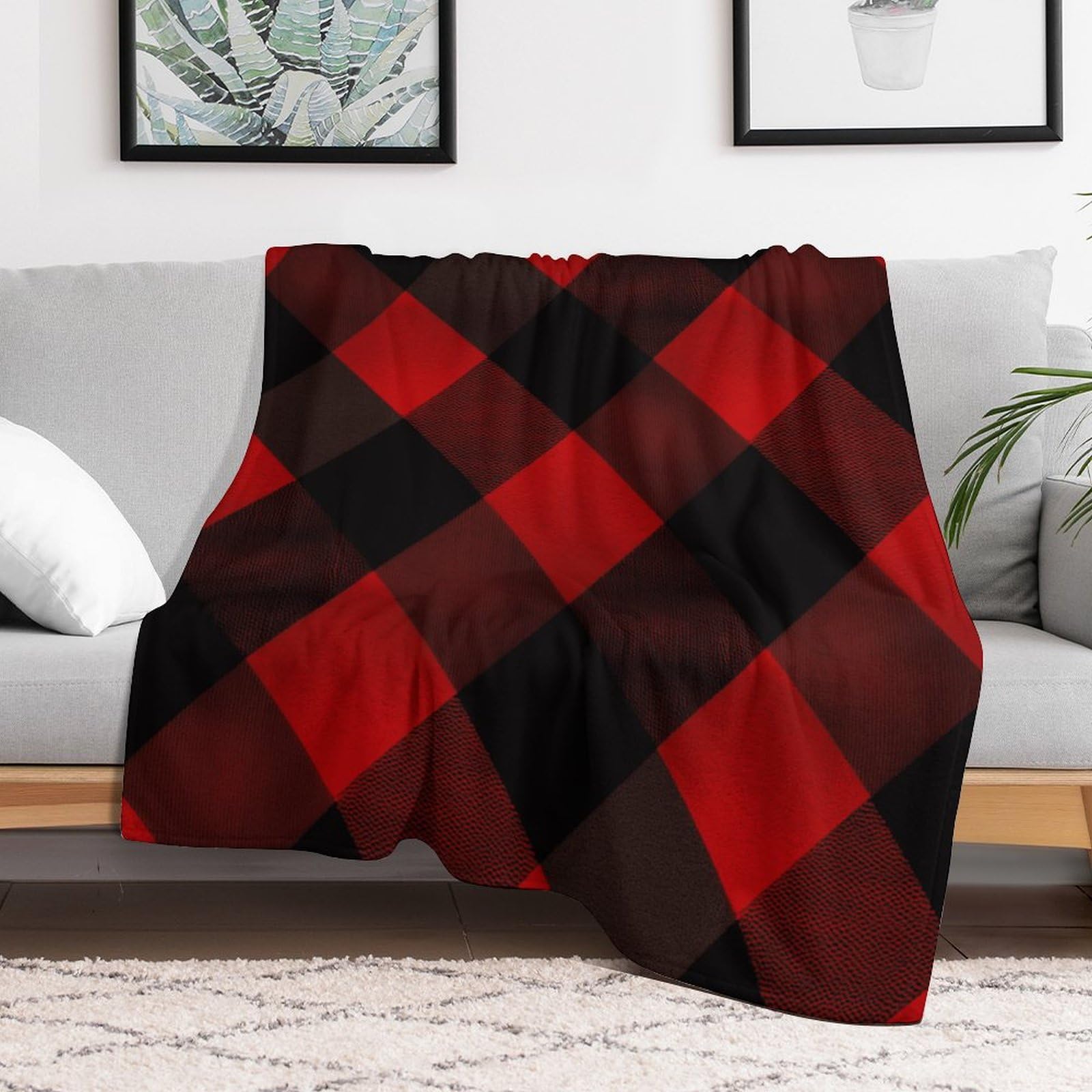 Couverture en micro polaire ultra douce pour climatisation