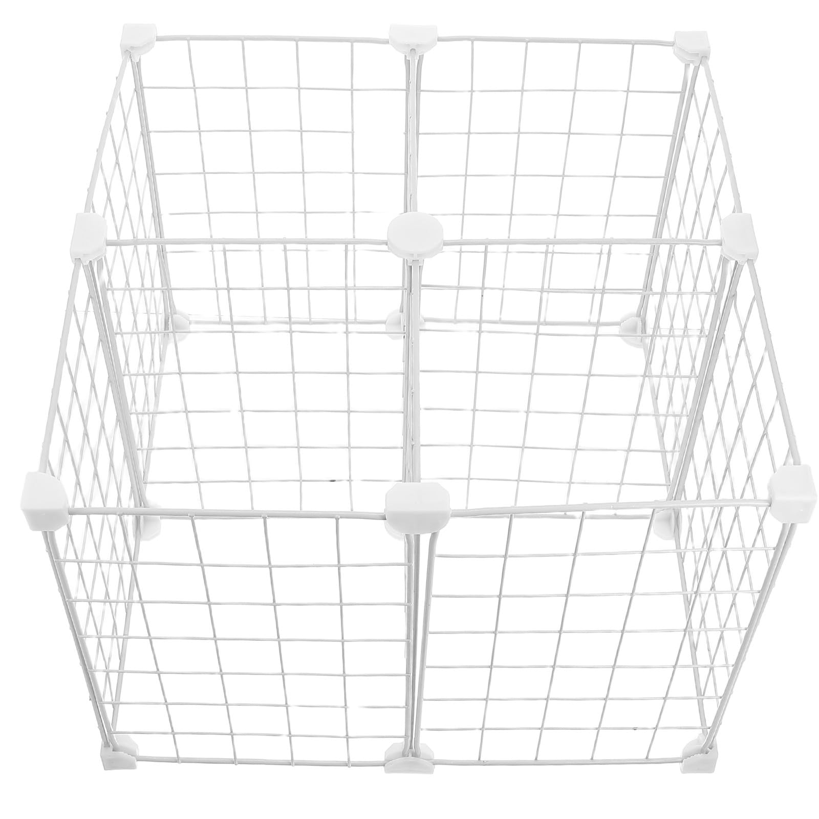 Divisor de Enfriador Horizontal de Metal Resistente, Estante Organizador Ajustable para Congelador en 2 Columnas, Cestas de Alambre para Almacenamiento de Mariscos y Alimentos