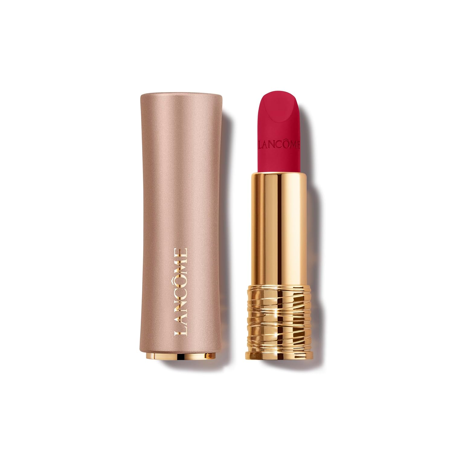 Lancome L'Absolu Rouge Intimatte Hydrating Matte Lipstick - Buildable & Lightweight Formula with a Soft Matte Finish - Up To 12HR Comfort