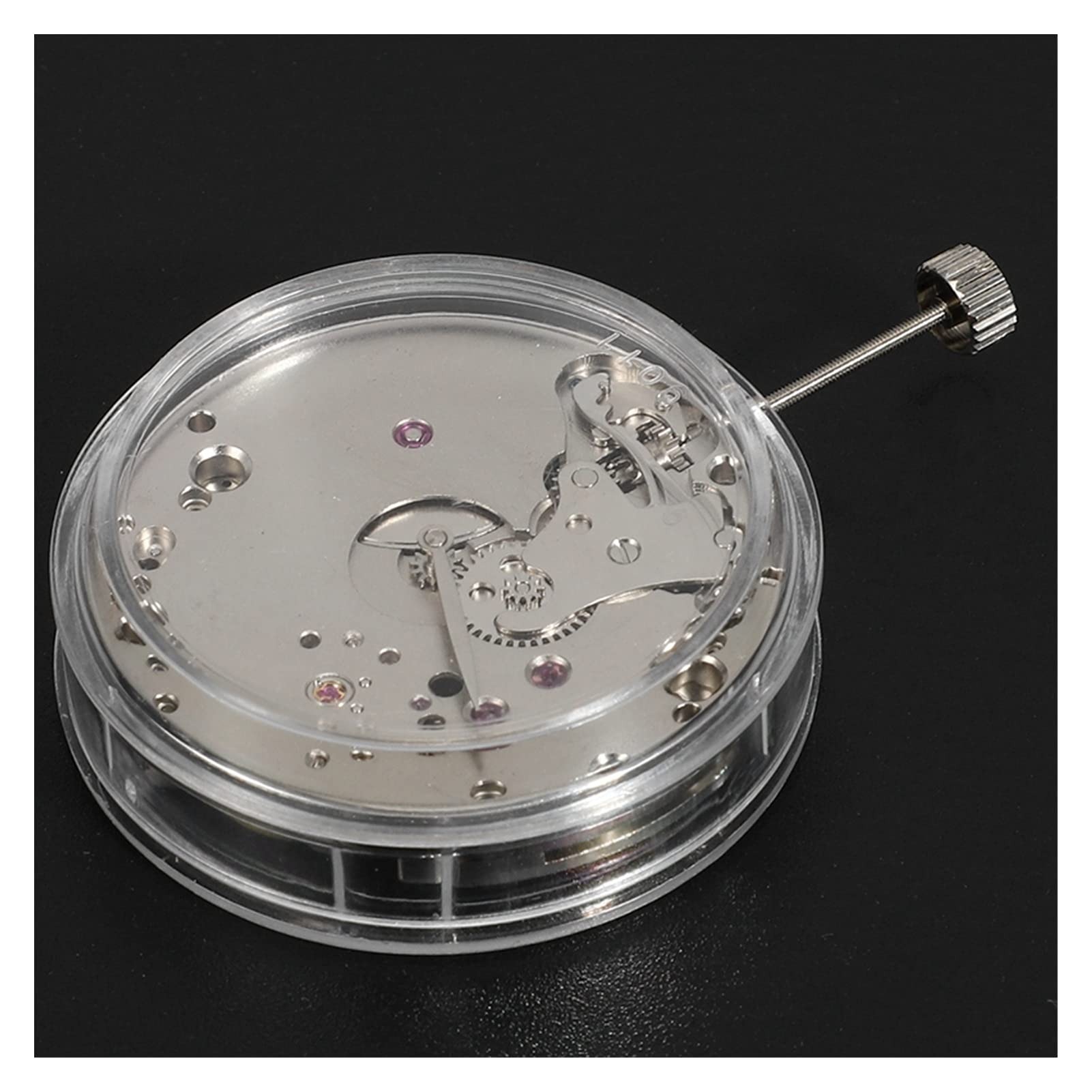 Mecanismo de Reloj mecánico Manual de Repuesto (17 rubíes), Compatible con el Mecanismo ST3620 6498; Incluye Herramientas, Piezas y Kit de reparación.