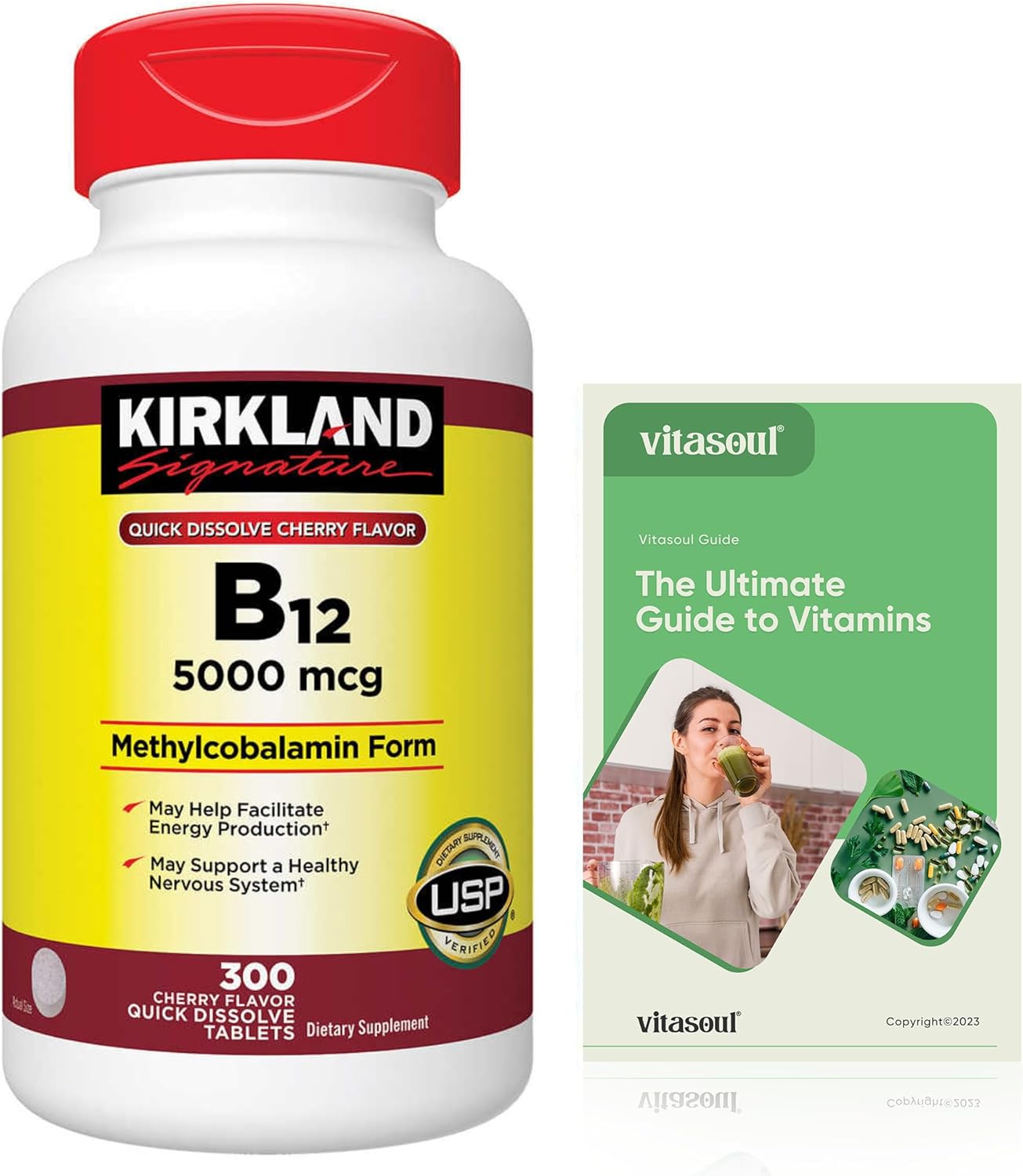 Amazon.com: Kirkland Signature B12 5000 mcg, Quick Dissolve, Vitamin ...