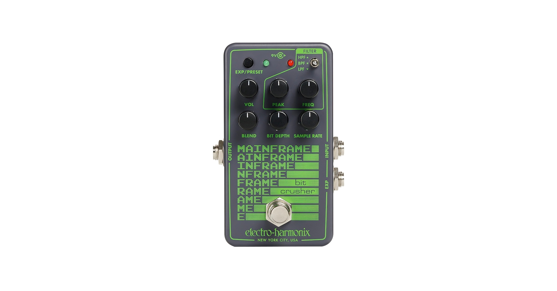 ギター electro-harmonix Mainframe Amazon.com: Electro-Harmonix Mainframe Bit Crusher Pedal