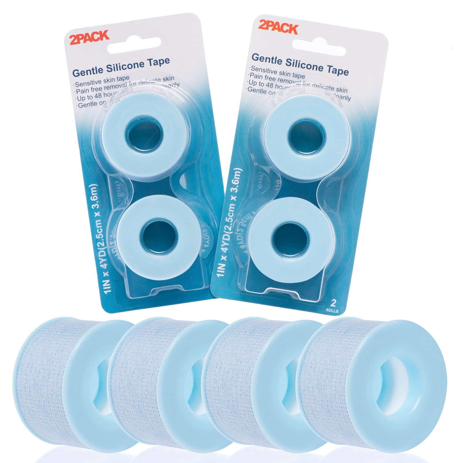 Lash Tape for Eyelash Extensions Silicone Gel Sensitive Eyelash Tape, Makeup Tape