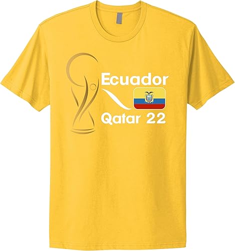 Miniatura 3 de Ecuador National Football Team Soccer Ecuador Fan T-Shirt Add Custom Name and Number