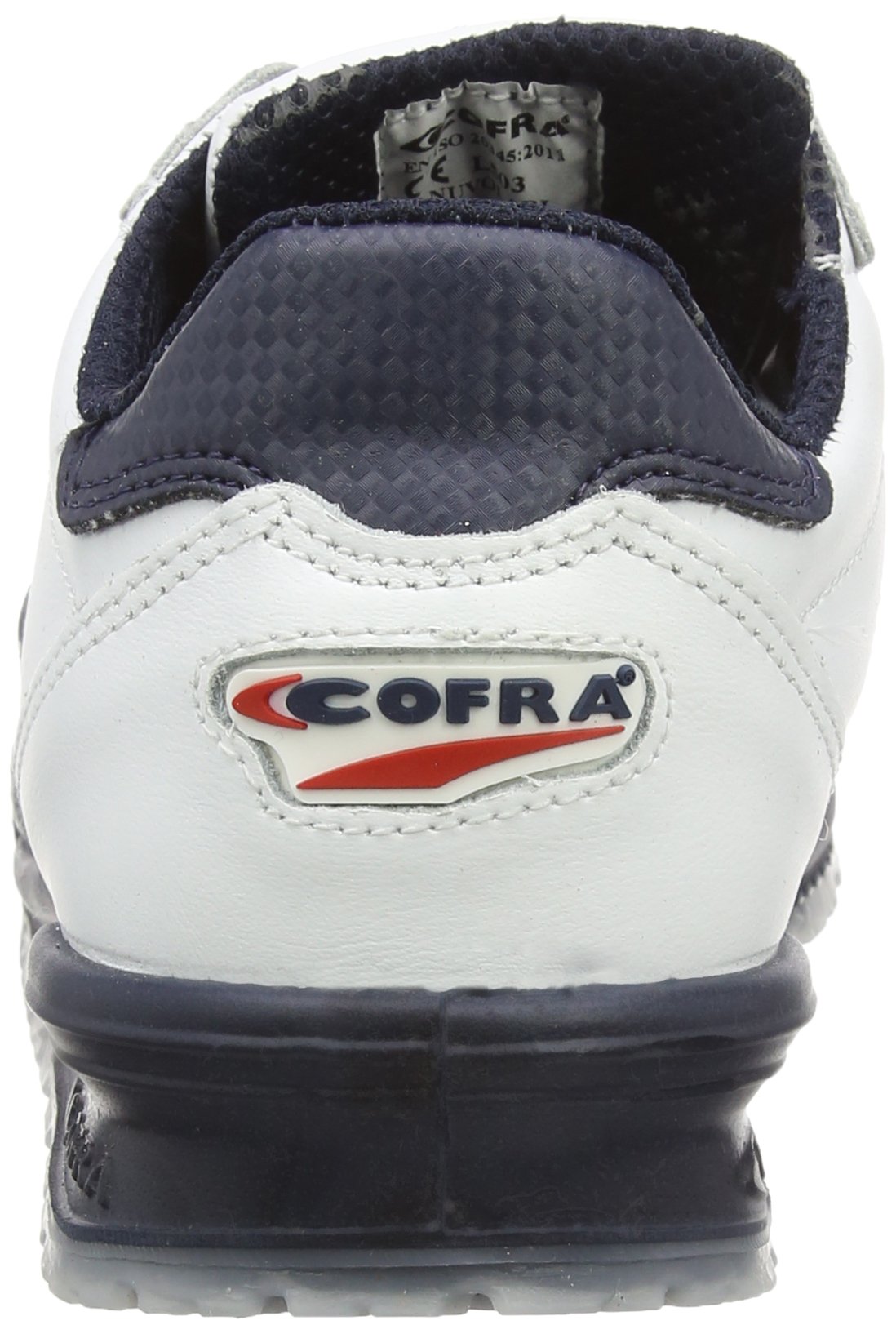 Cofra, Scarpe di Sicurezza da ginnastica Nuvolari S3 SRC, taglia 44, in pelle bianca