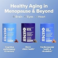 Vista 6 de MENO - Cápsulas de apoyo para la salud cerebral y la memoria – Apoyo diario para el rendimiento cognitivo, la concentración y el envejecimiento