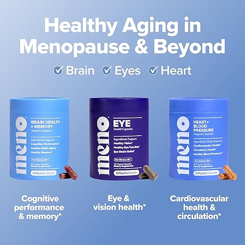 Miniatura 6 de MENO - Cápsulas de apoyo para la salud cerebral y la memoria Apoyo diario para el rendimiento cognitivo, la concentración y el envejecimiento