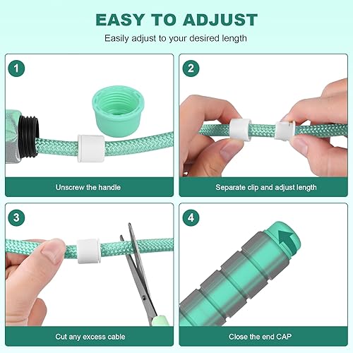 Miniatura 6 de Cuerda de saltar de entrenamiento, cuerda de salto con peso para mujeres, cuerda de saltar ajustable sin enredos para hombre, ejercicio de fitness