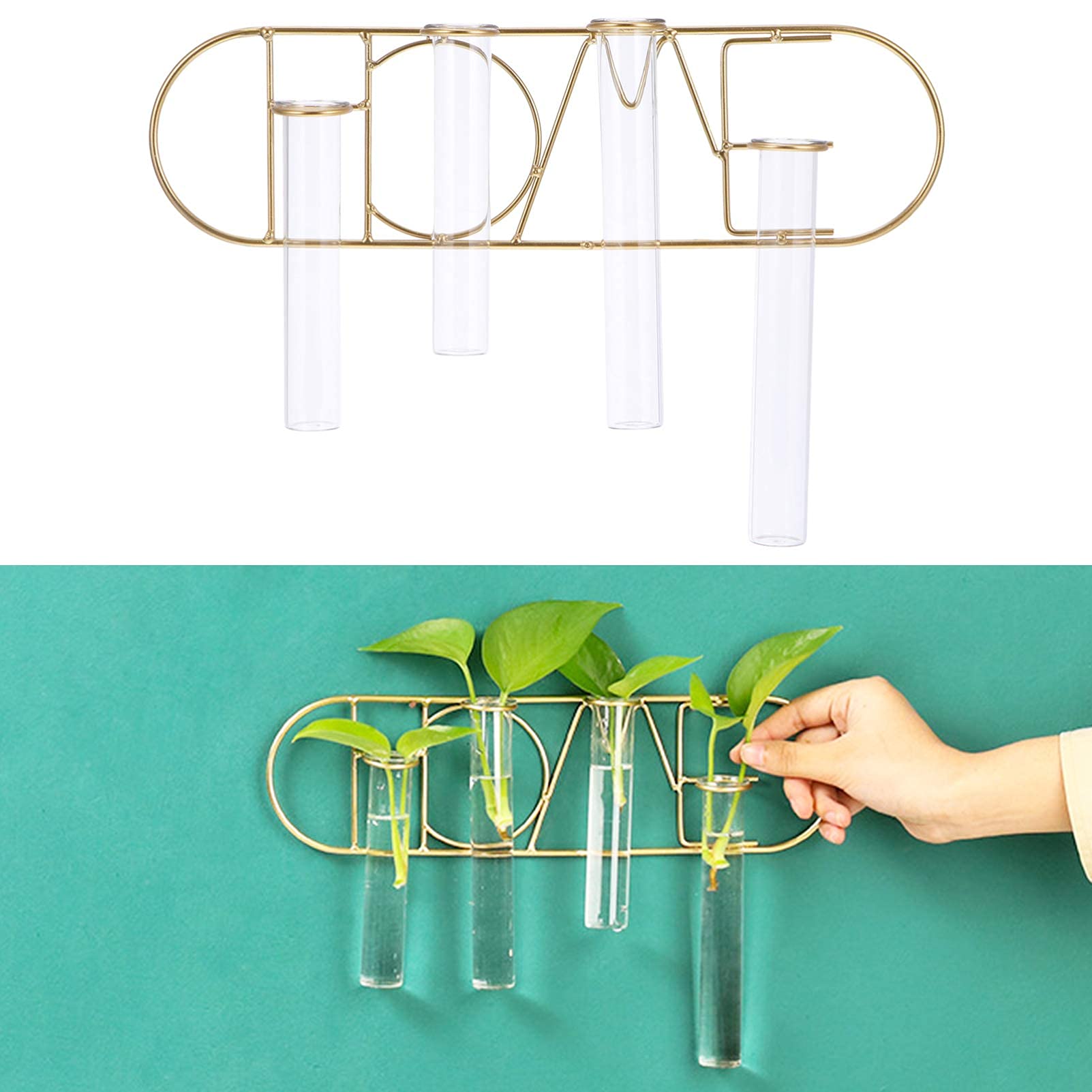 1 Set Fioriere da appendere in vetro Vasi per piante Terrari in vetro Contenitori per piante acquatiche Vasi da fiori Fioriera da tavolo in vetro per piante idroponiche Casa Giardino Decorazioni per