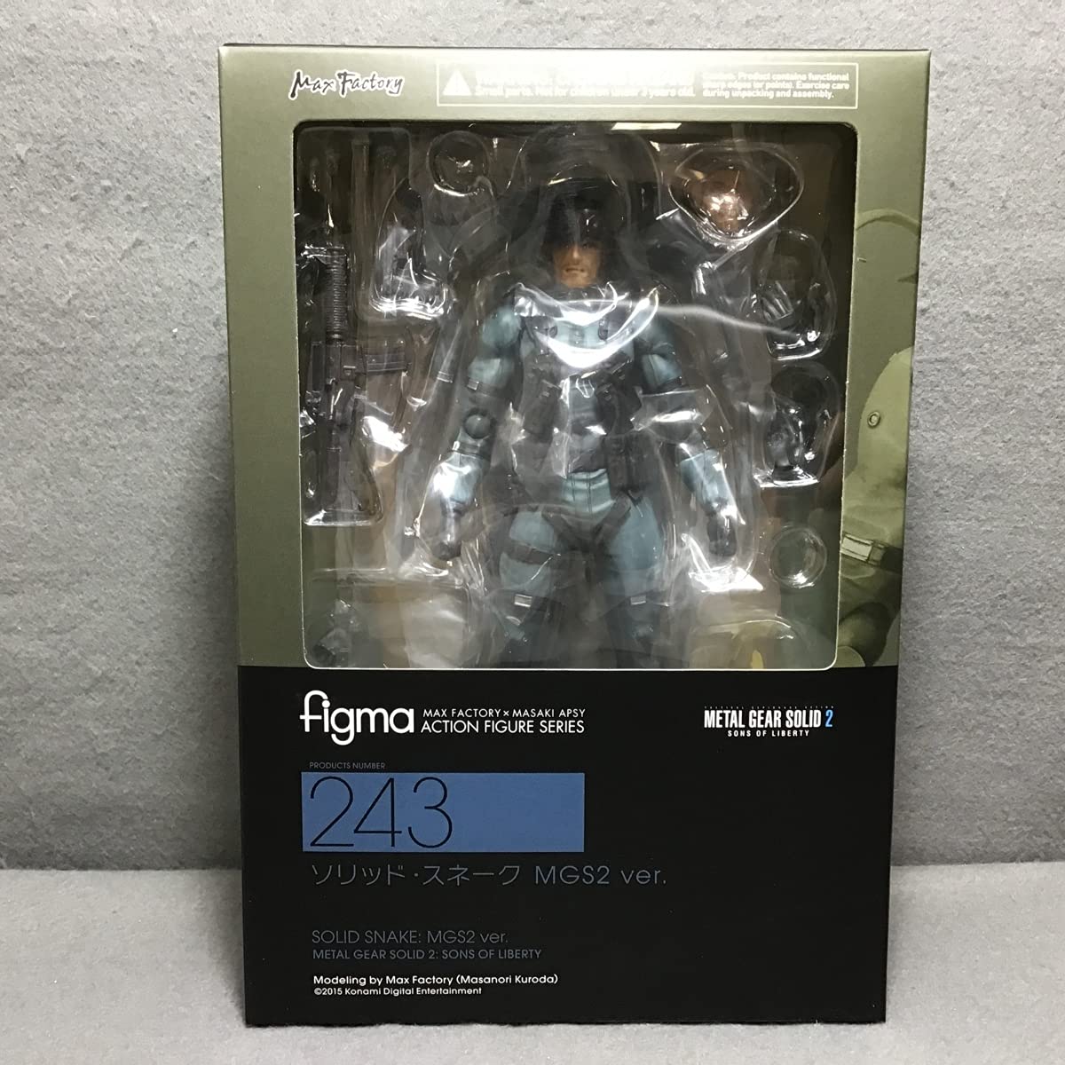 Amazon | 【未開封】figma 243 メタルギアソリッド METAL GEAR SOLID2 