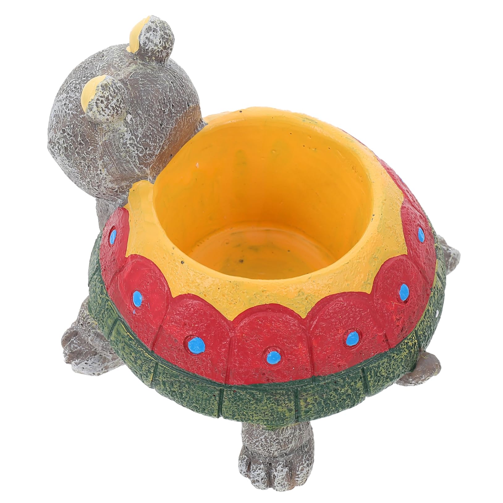Statues d'animaux de jardin extérieur, décoration de patio, grande statue de tortue, sculpture de jardin extérieur, modèle de tortue en résine pour décoration de maison, cadeaux de collection 67 x 50