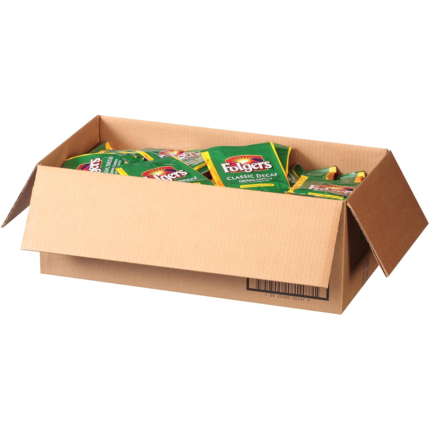 FOLGER'S Coffee Decaffeinated In Room, .6-Ounce Boxes (Pack of 200)