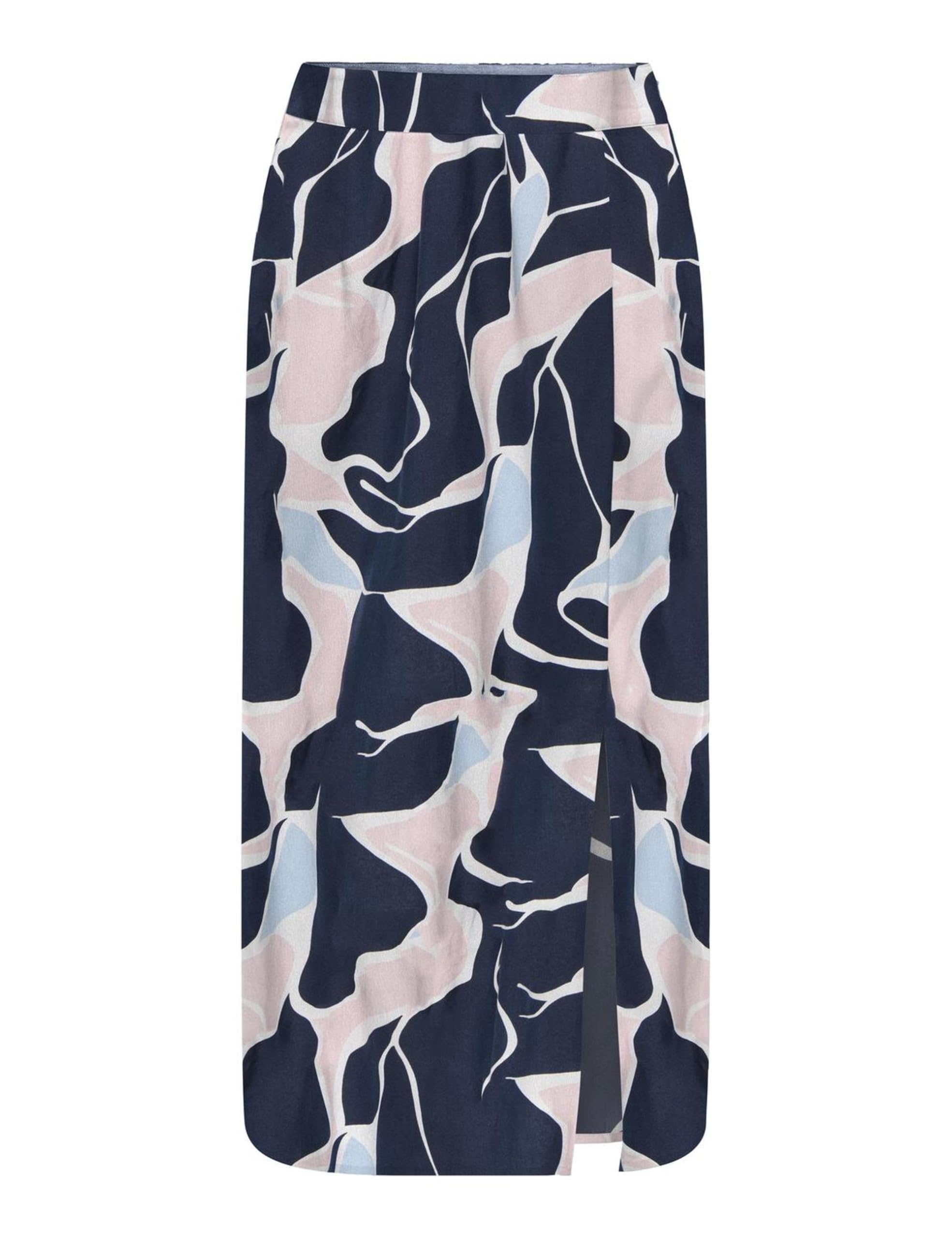 ONLY Damen Rock ONLNOVA LIFE VIS LAMAR SLIT SKIRT AOP