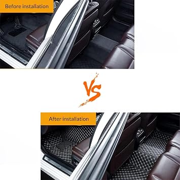 Custom Floor Mats fit for Mercedes-Benz S-Class S350 S400 S450 S500 S550 S560 S600 1990-2025 Anti-Slip and Wear-Resistant Customized Mats for Cars,Black