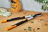 Fiskars SmartFit Loppers Bypass L86, Non-stick coating blade, Cutting diameter: 5 cm, Hardened steel, Handle length: 66-90 cm, Black/Orange, 1013564