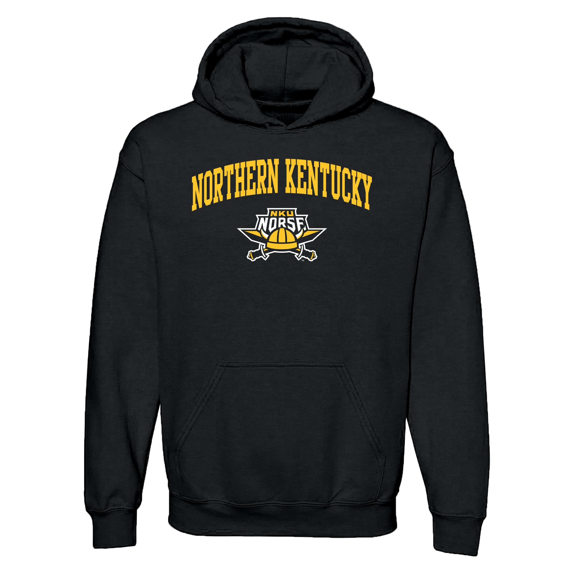 NCAA Officially Licensed College - University Team Color Arch Logo Hoodie - Black - 3X-Large โ image 1