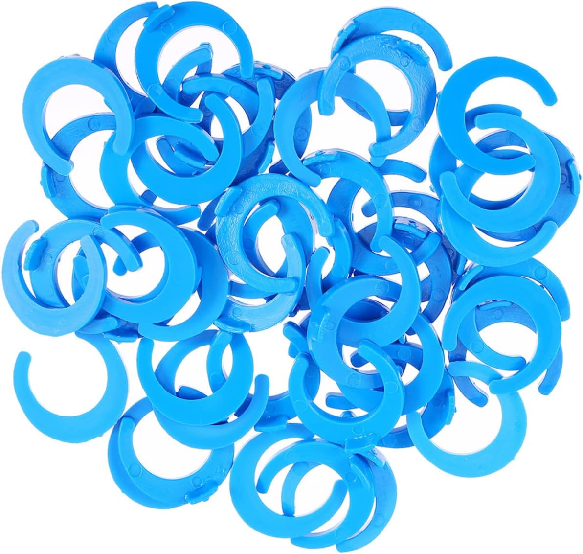 Gadpiparty 50pcs Water Filter Locking Clip Clamp for Water Purifier System Easy Install and Removal Leak Prevention and Beverage Use