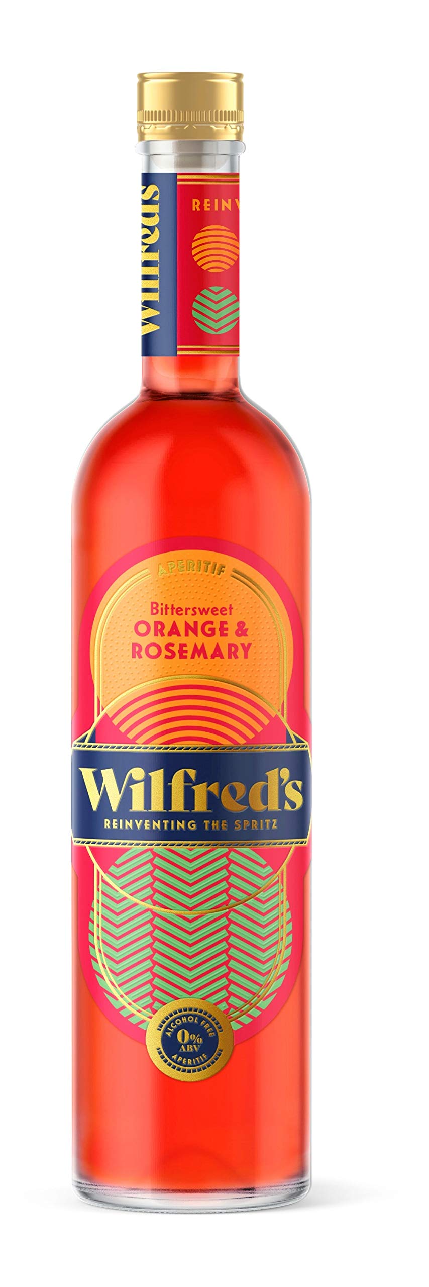 Wilfred's Aperitif Bittersweet Non Alcoholic Spritz, A Great Alcohol Free Aperitif Made with