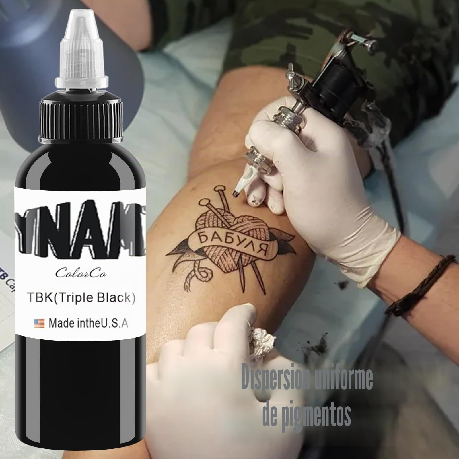 2 botellas de tinta negra pura para tatuajes, tinta negra verdadera para tatuajes humanos o piel experimental (30 ml)
