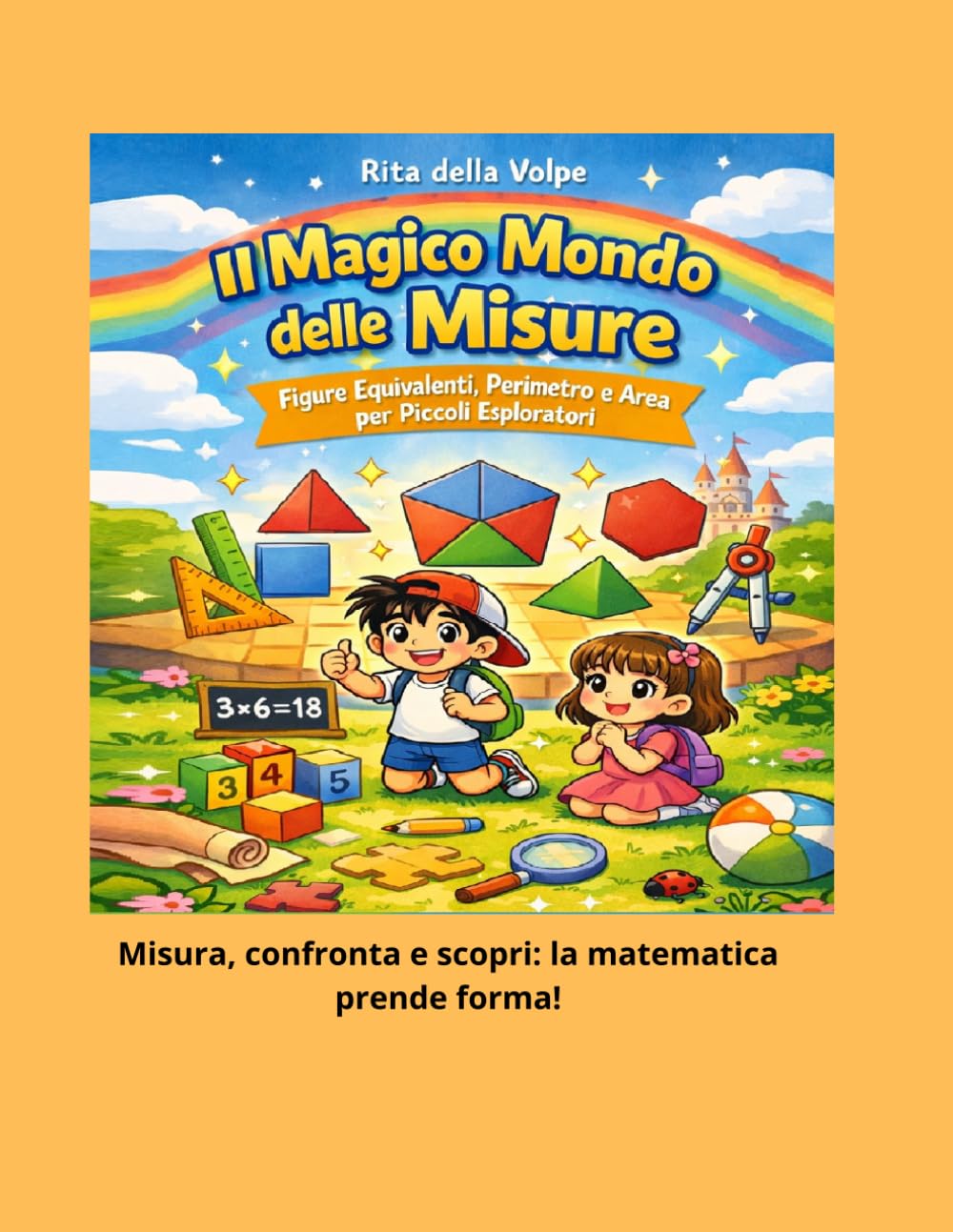 Il Magico Mondo delle Misure: Figure Equivalenti, Perimetro e Area per Piccoli Esploratori: Guida illustrata per bambini su area, perimetro e poligoni con giochi e attività