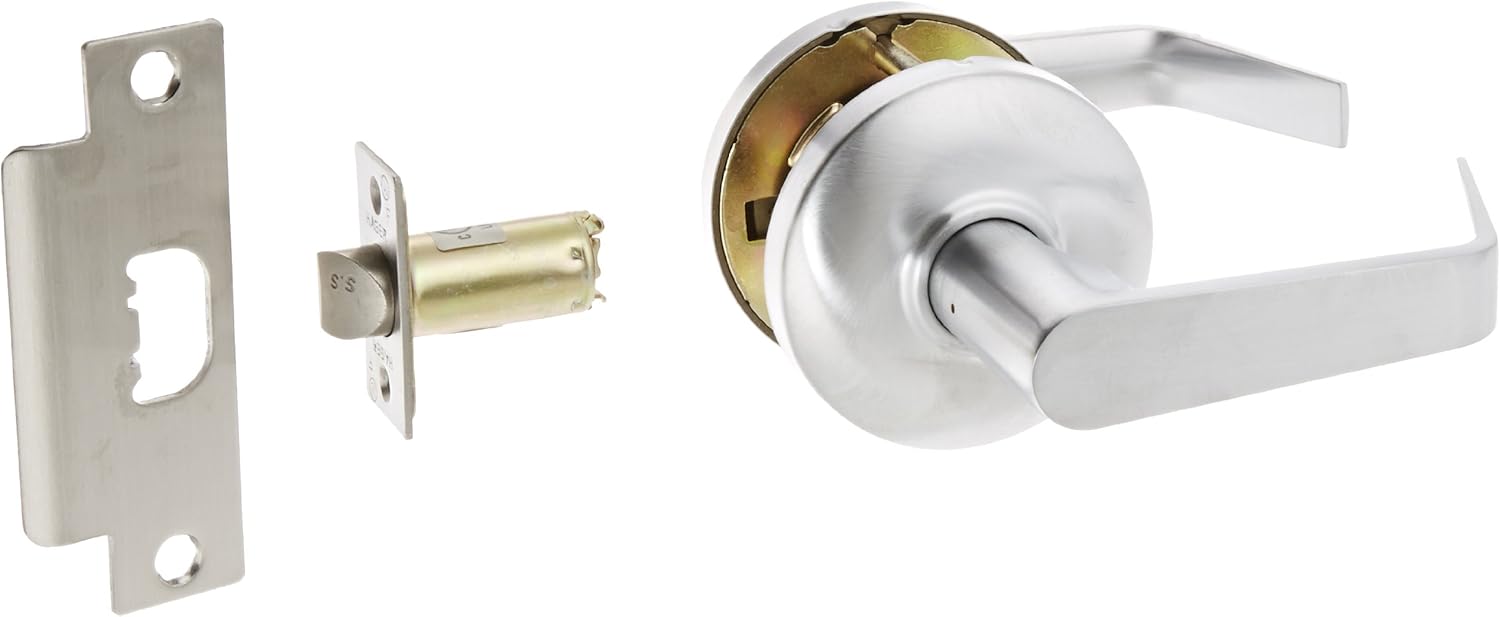 Hager 3500 Series Cylindrical Passage Lock components including lever, latch, and strike plate.